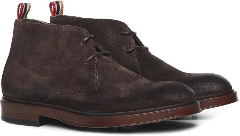 Giuliano Galiano Suède desert boots Bruin - Foto 4