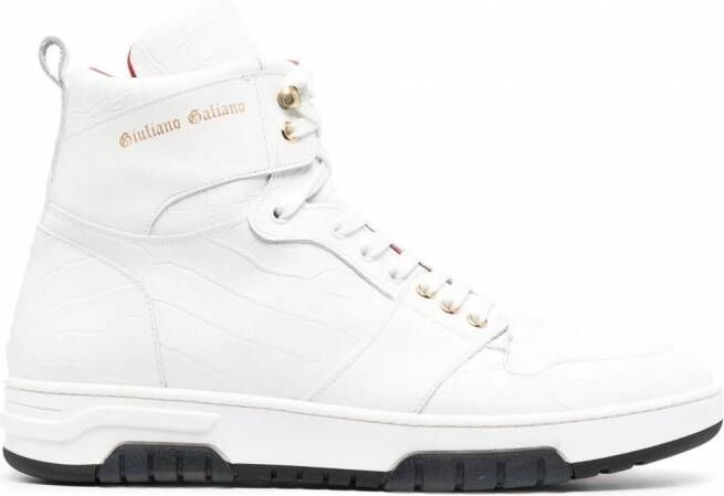 Giuliano Galiano Legend high-top sneakers Wit