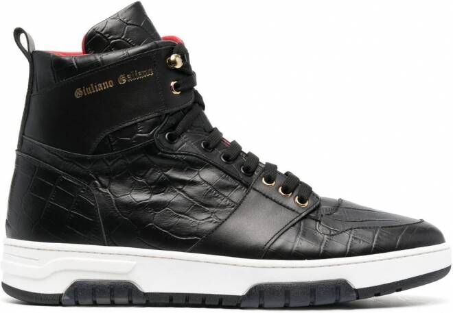 Giuliano Galiano Legend high-top sneakers Zwart