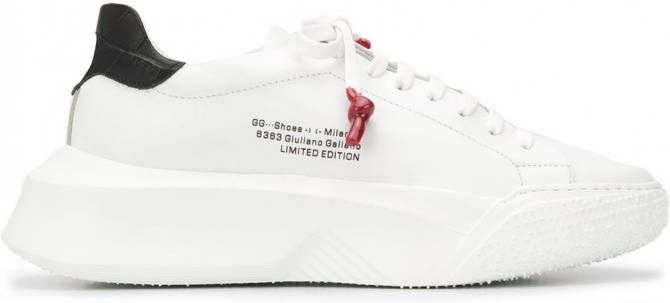 Giuliano Galiano Nemesis low-top sneakers Wit