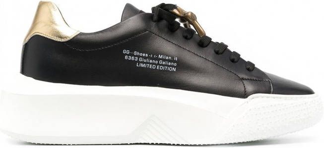 Giuliano Galiano Nemesis low-top sneakers Zwart