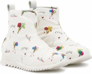 Giuseppe Junior Frosty sneakerlaarzen Wit