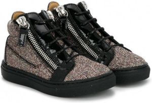 Giuseppe Junior hi-top sneakers Zwart