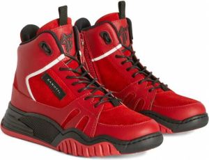 Giuseppe Junior Sneakers met logopatch Rood