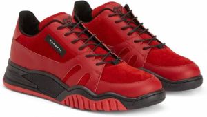 Giuseppe Junior Sneakers met logopatch Rood