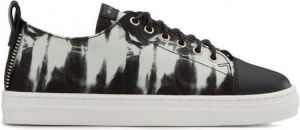 Giuseppe Junior Sneakers met tie-dye print Zwart