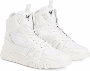 Giuseppe Junior Talon Jr leren sneakers Wit