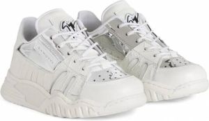Giuseppe Junior Talon Jr sneakers met metallic vlak Wit