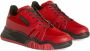 Giuseppe Junior Talon Jr sneakers met suède afwerking Rood - Thumbnail 1