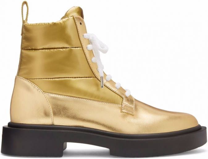 Giuseppe Zanotti Achille Ice enkellaarzen Geel