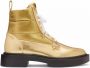 Giuseppe Zanotti Achille Ice enkellaarzen Geel - Thumbnail 1