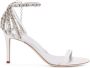 Giuseppe Zanotti Adele stiletto sandalen Wit - Thumbnail 1