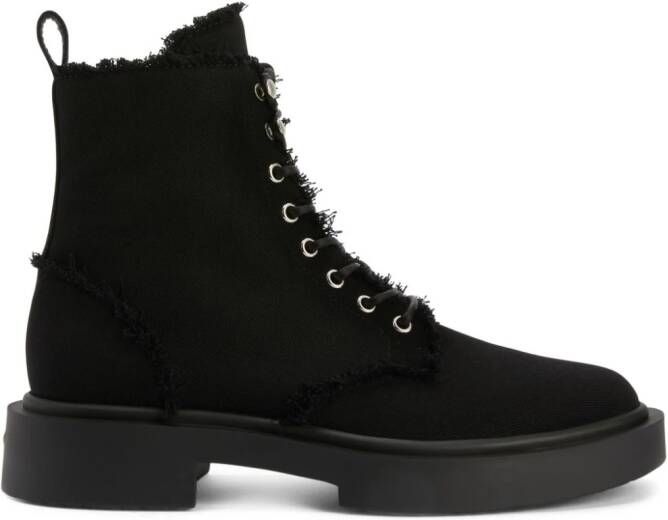 Giuseppe Zanotti Adric bikerlaarzen Zwart