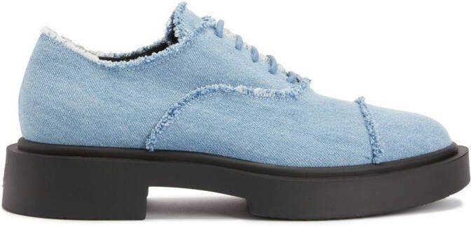 Giuseppe Zanotti Adric veterschoenen Blauw