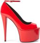 Giuseppe Zanotti Aida pumps met laklaag Rood - Thumbnail 1