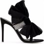 Giuseppe Zanotti Amabel sandalen met strik Zwart - Thumbnail 1