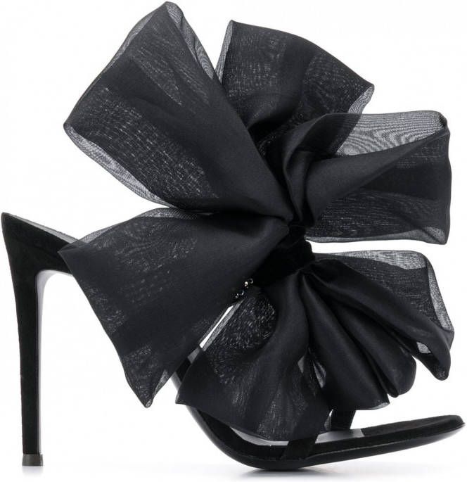 Giuseppe Zanotti Amabel sandalen met strik Zwart
