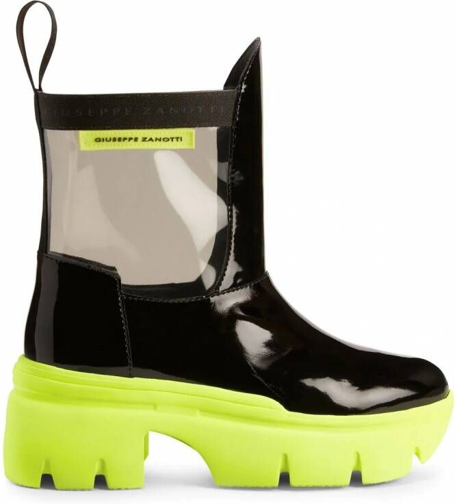 Giuseppe Zanotti Apocalypse Riot chunky laarzen Zwart