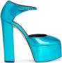 Giuseppe Zanotti Bebe pumps met plateauzool Blauw - Thumbnail 1