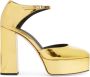 Giuseppe Zanotti Bebe pumps met plateauzool Goud - Thumbnail 1