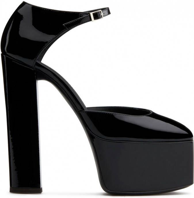 Giuseppe Zanotti Bebe pumps met plateauzool Zwart