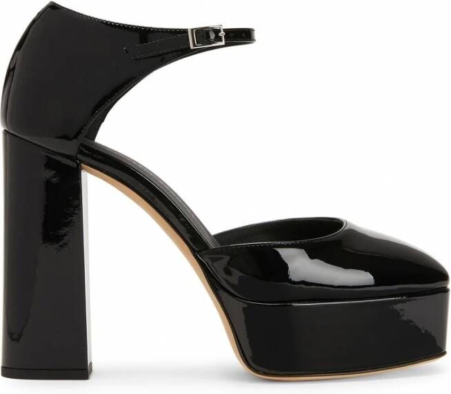 Giuseppe Zanotti Bebe pumps met plateauzool Zwart