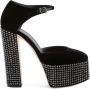 Giuseppe Zanotti Bebe pumps verfraaid met kristallen Zwart - Thumbnail 1