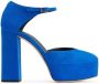 Giuseppe Zanotti Bebe suède pumps Blauw - Thumbnail 1