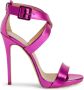 Giuseppe Zanotti Bella leren sandalen Roze - Thumbnail 1