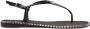 Giuseppe Zanotti Bellatriks T-bar sandalen met studs Zwart - Thumbnail 1