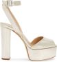 Giuseppe Zanotti Blis python-print sandalen Goud - Thumbnail 1