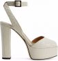 Giuseppe Zanotti Betty sandalen met plateauzool Beige - Thumbnail 1