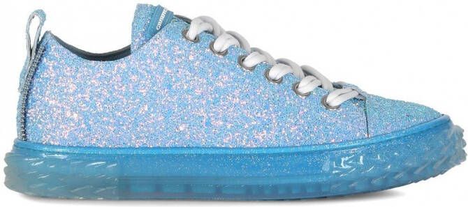 Giuseppe Zanotti Blabber low-top sneakers Blauw