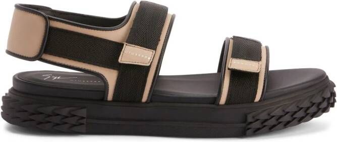 Giuseppe Zanotti Blabber Gummy sandalen met klittenband Veelkleurig