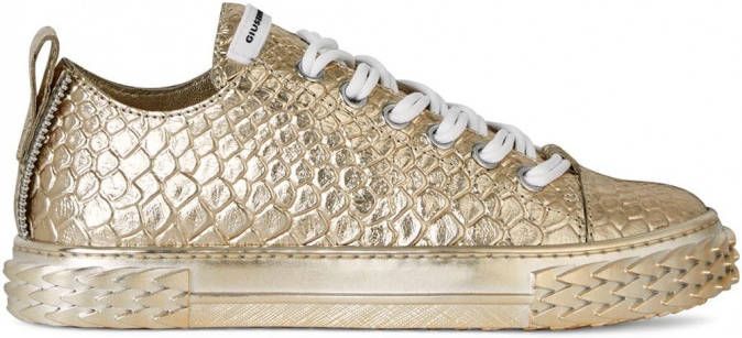 Giuseppe Zanotti Blabber low-top sneakers Goud