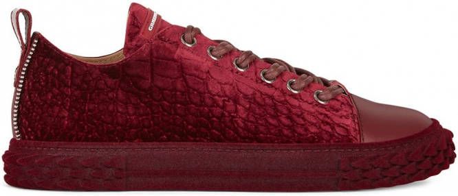 Sneakers voor Giuseppe Zanotti Blabber Low-top Sneakers in het Rood voor heren  Heren Schoenen voor voor Sneakers voor Lage sneakers allware.com.br