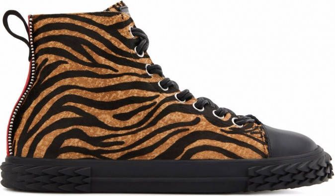 Giuseppe Zanotti Blabber high-top sneakers Bruin