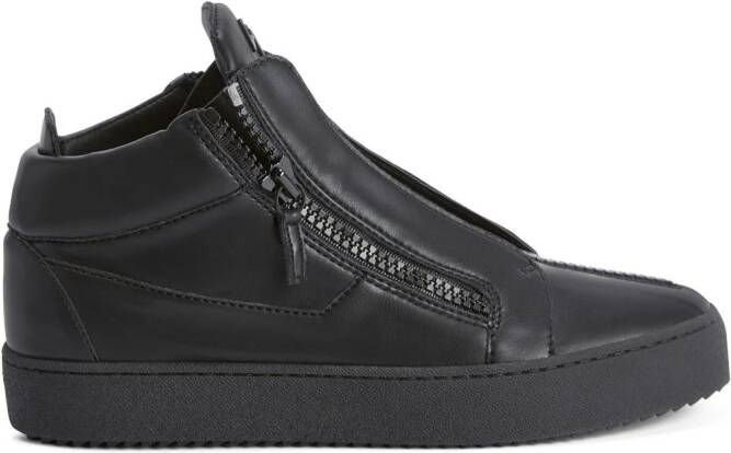 Giuseppe Zanotti Bonny sneakers met rits Zwart