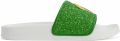 Giuseppe Zanotti Brett glitter slippers Groen - Groen