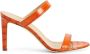 Giuseppe Zanotti Muiltjes met dubbele bandjes Oranje - Thumbnail 1