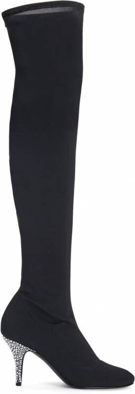 Giuseppe Zanotti Calixtee Cuommisside laarzen Zwart