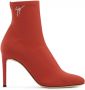 Giuseppe Zanotti Carlee enkellaarzen Oranje - Thumbnail 1