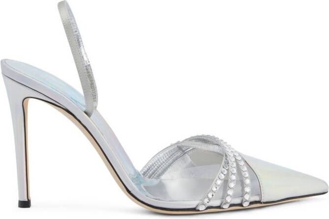 Giuseppe Zanotti Claralie pumps Zilver