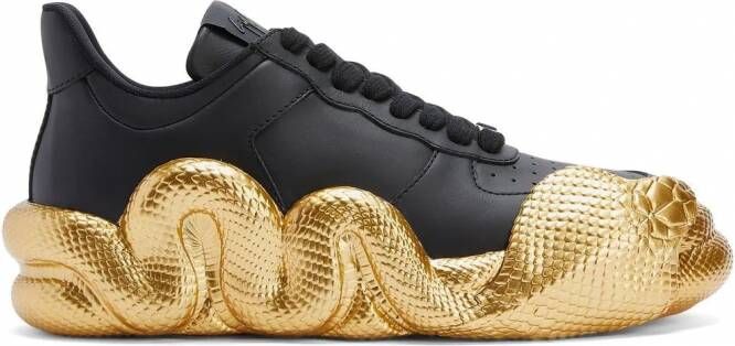 Giuseppe Zanotti Cobras low-top sneakers Zwart