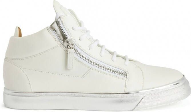 Giuseppe Zanotti Coby high-top sneakers Wit