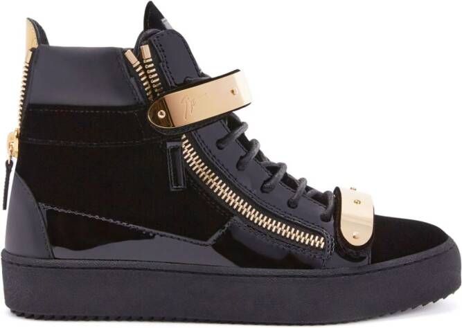 Giuseppe Zanotti Coby high-top sneakers Zwart