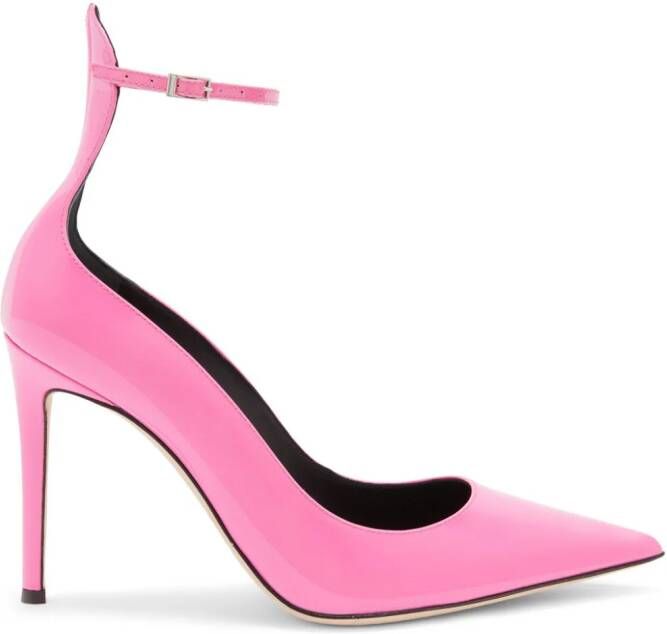 Giuseppe Zanotti Cohralise leren pumps Roze