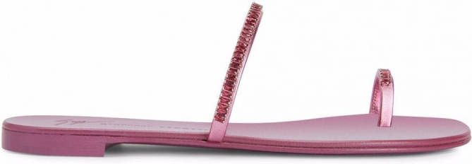 Giuseppe Zanotti Colorful sandalen Roze