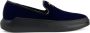 Giuseppe Zanotti Conley loafers met logoplakkaat Blauw - Thumbnail 1