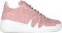 Giuseppe Zanotti Sneakers met krokodillenleer-effect Roze - Thumbnail 1